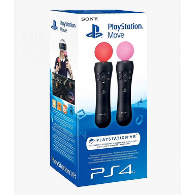 Sony PlayStation Move Motion Controller - Twin Pack For PlayStation 4 / VR